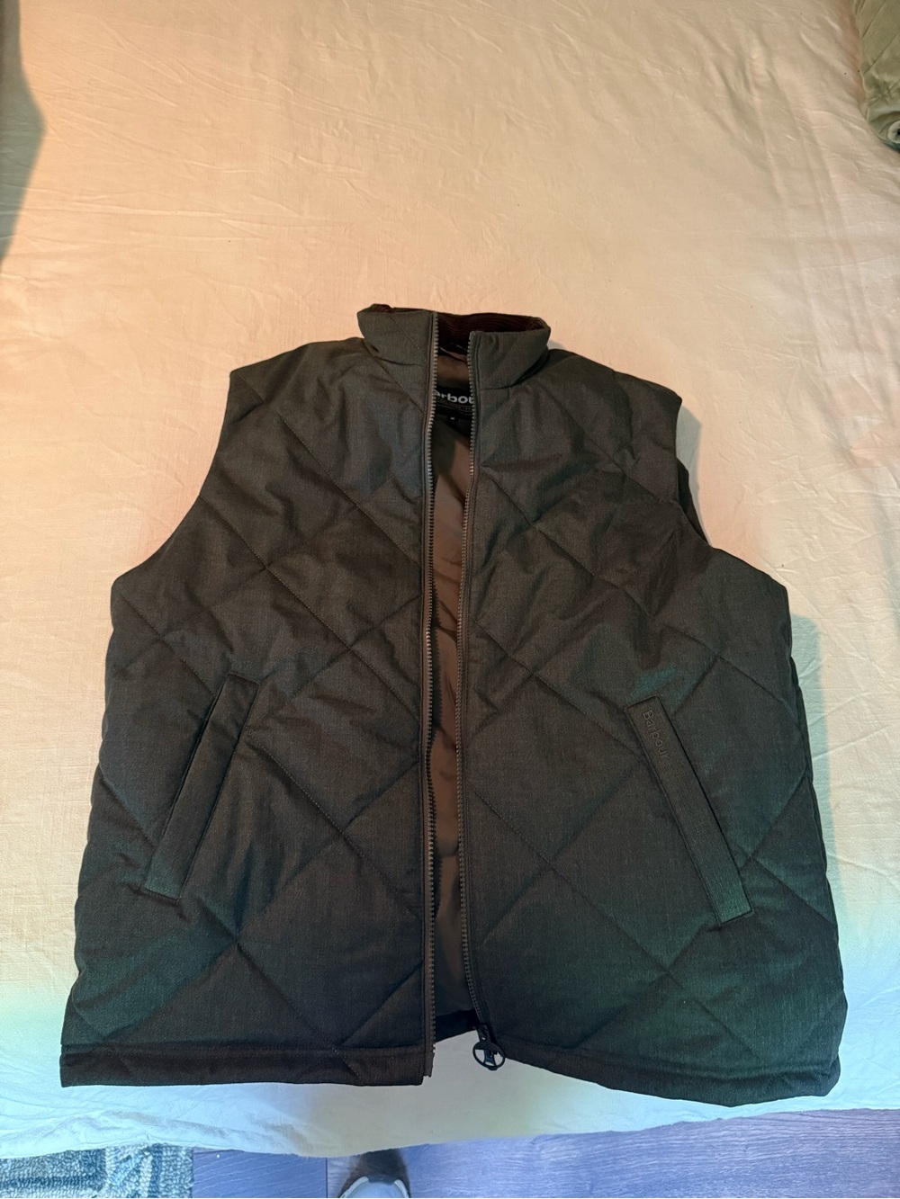 Barbour Men's Quilted Vest - Black
